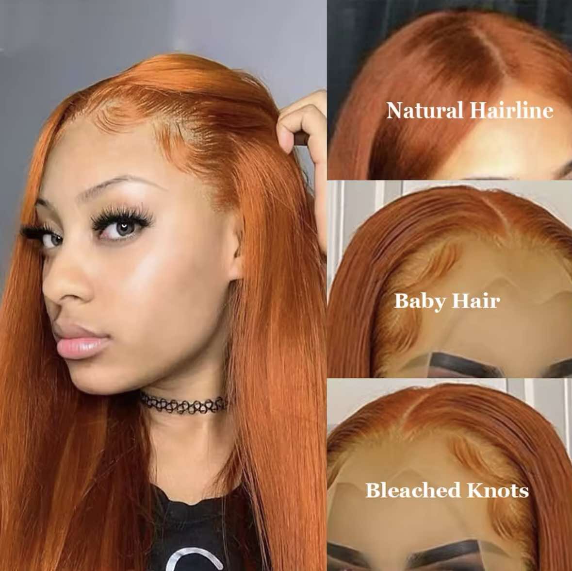 Natural-Looking 13x6 Transparent Lace Front Wig for Women -Pettyphia
